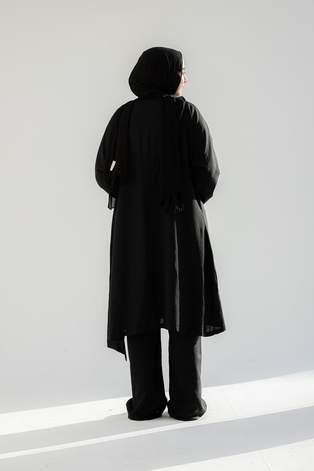 Black Linen Set