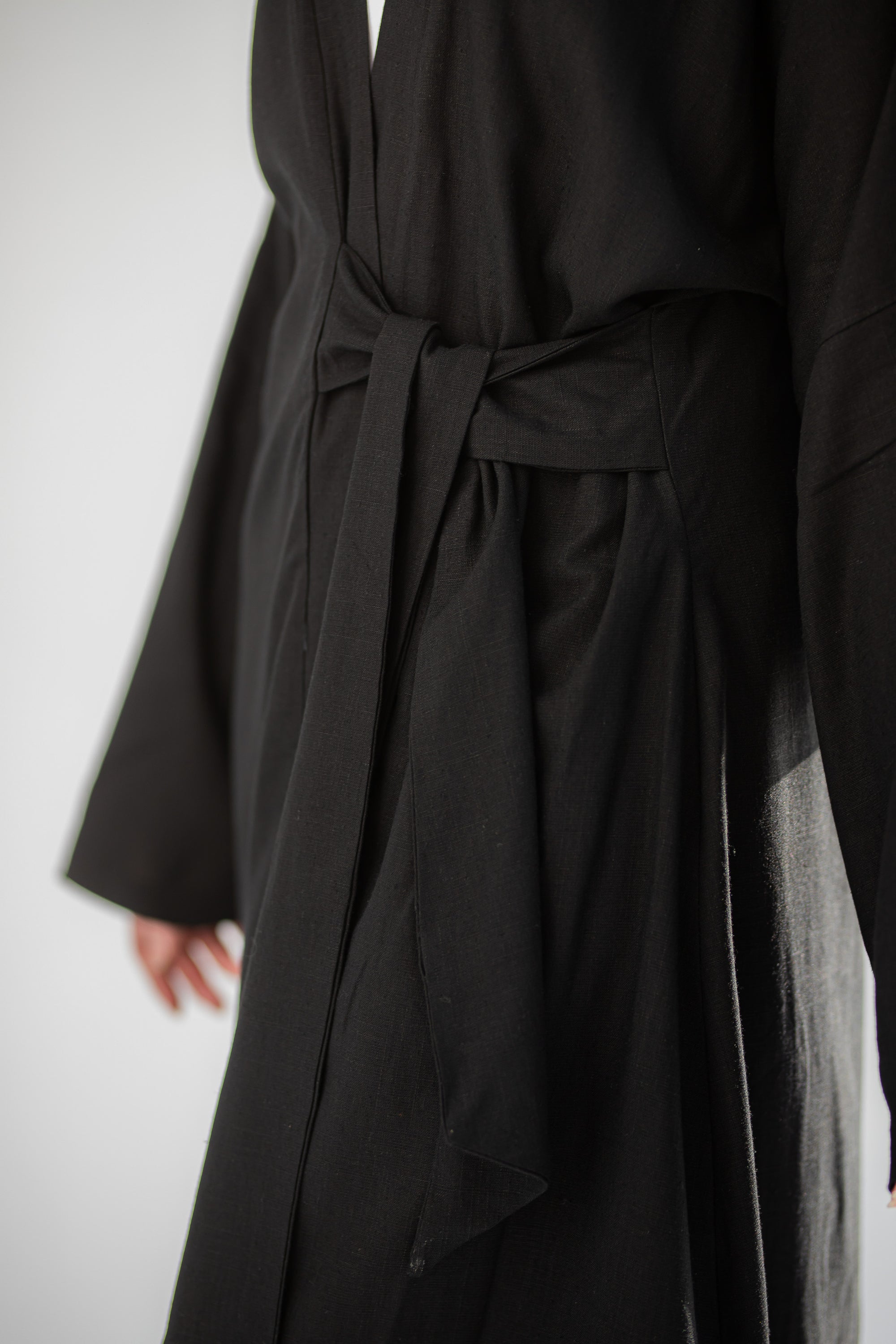 Black Linen Set