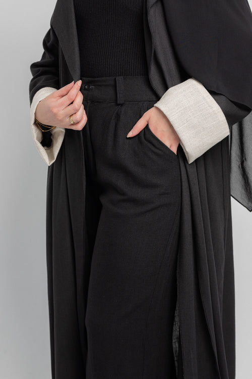 Black Linen pants